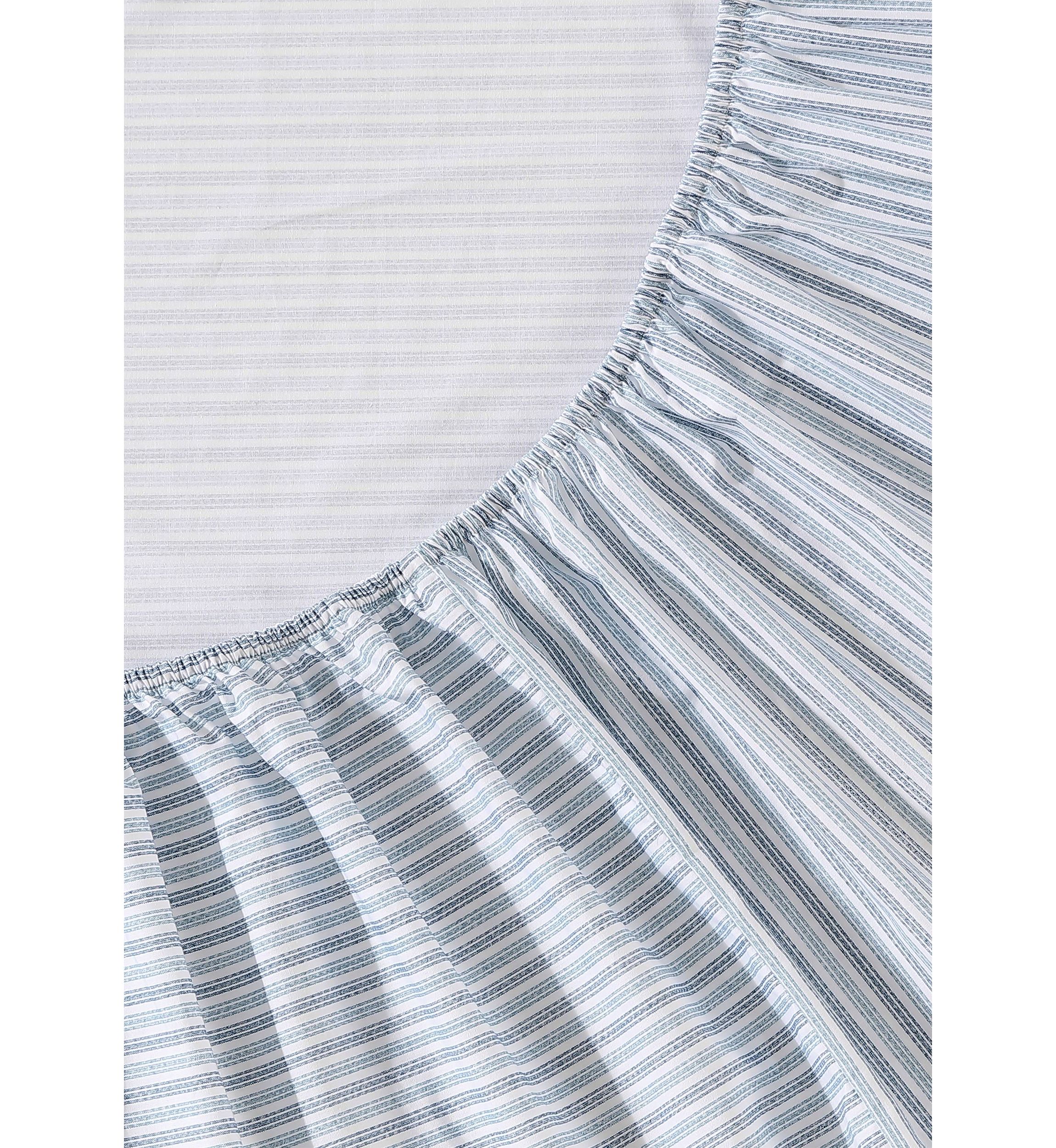Ticking Stripe 4-Piece Sheet Set