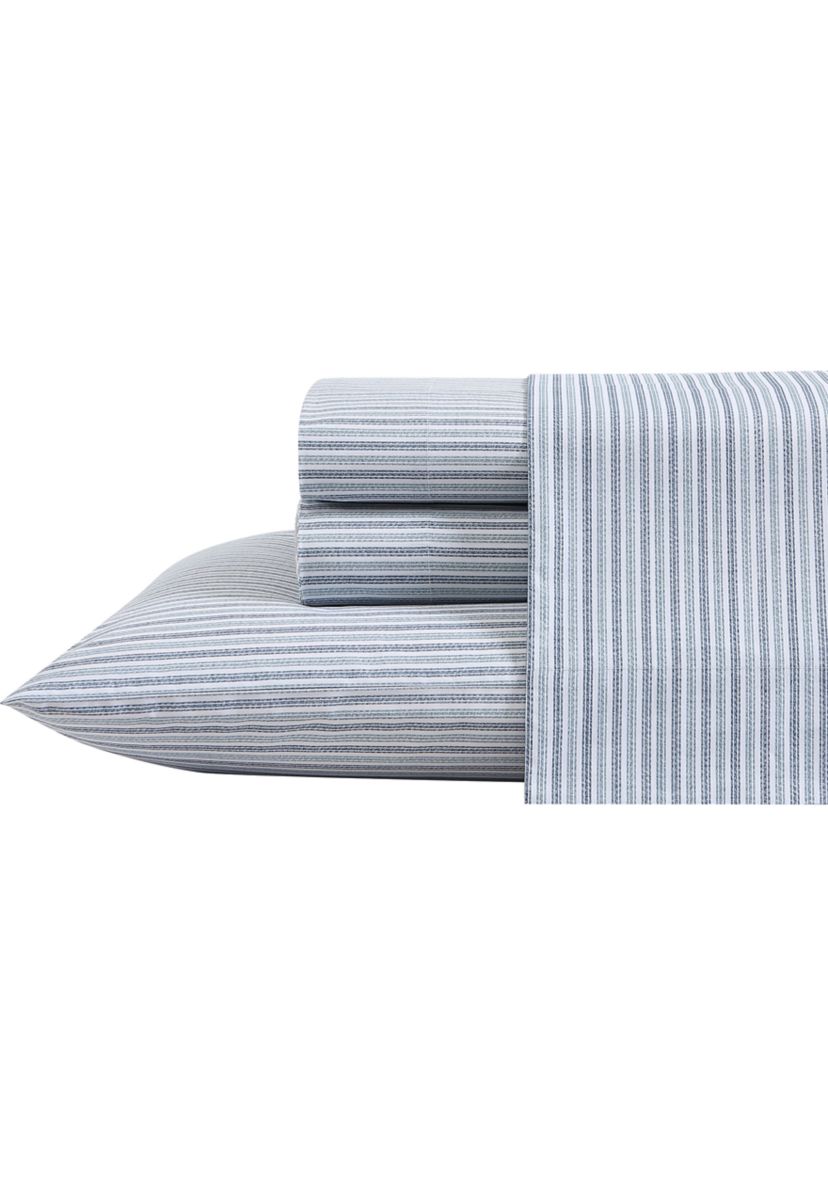 Ticking Stripe 4-Piece Sheet Set