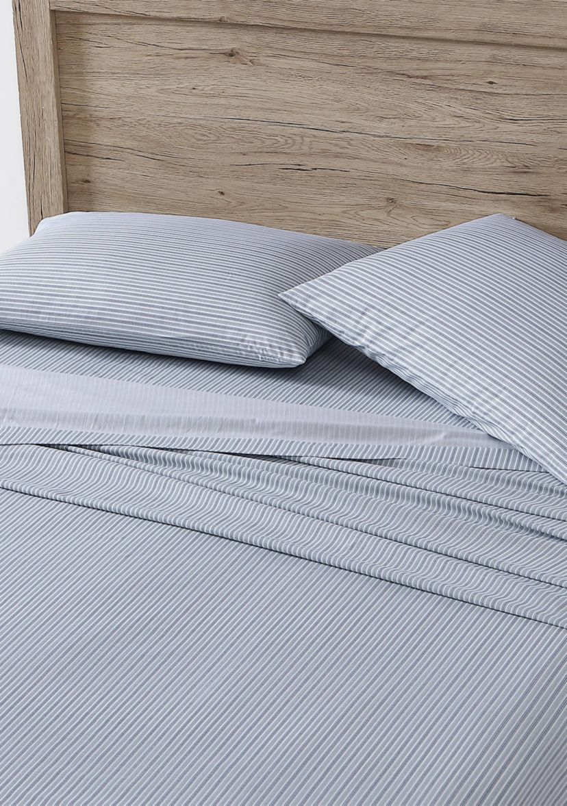 Ticking Stripe 4-Piece Sheet Set