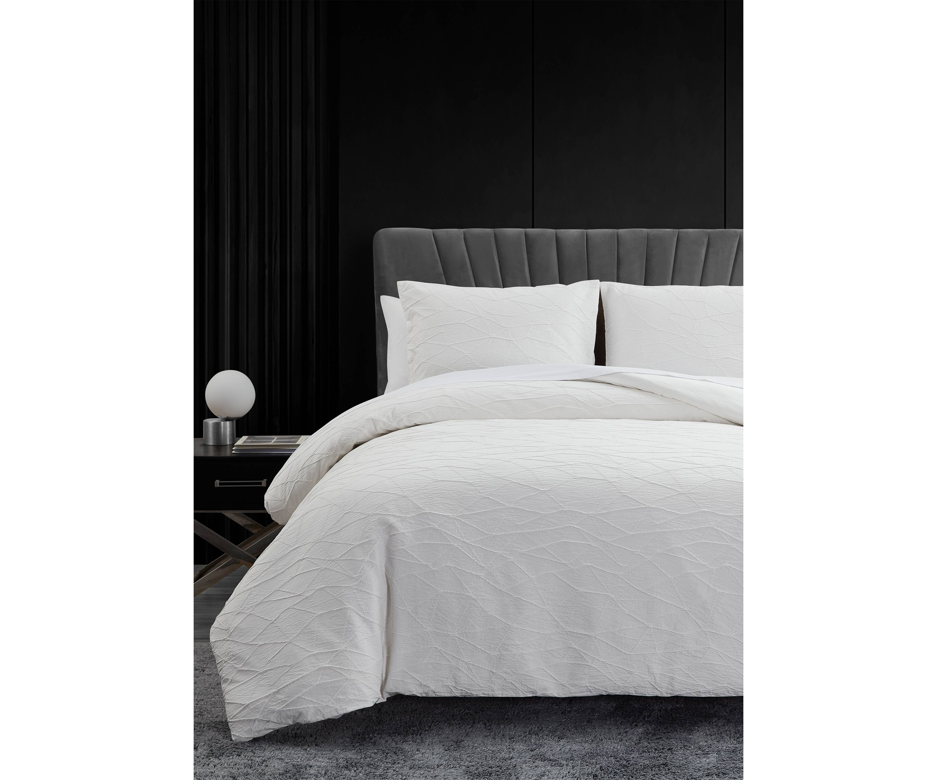 Abstract Crinkle 3-Piece Queen Comforter Set