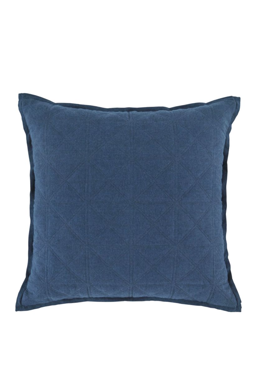 Sailor Diamond Quilted Decorative Pillow