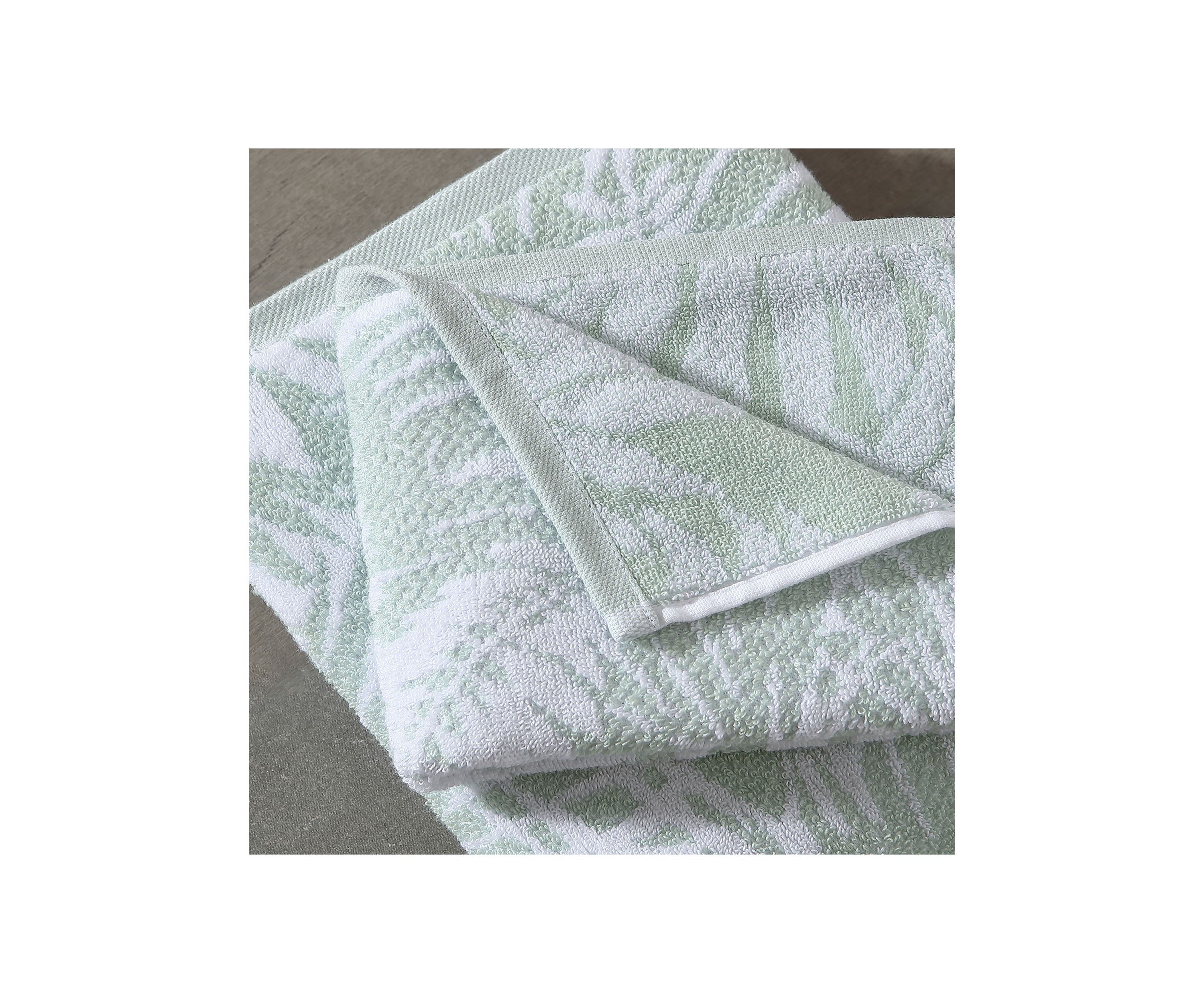 Lago Palm Cotton Towel Set