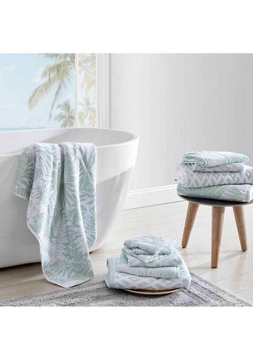 Lago Palm Cotton Towel Set