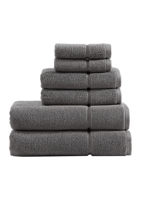 Vera Wang Modern Lux 6-Piece Cotton Towel Set