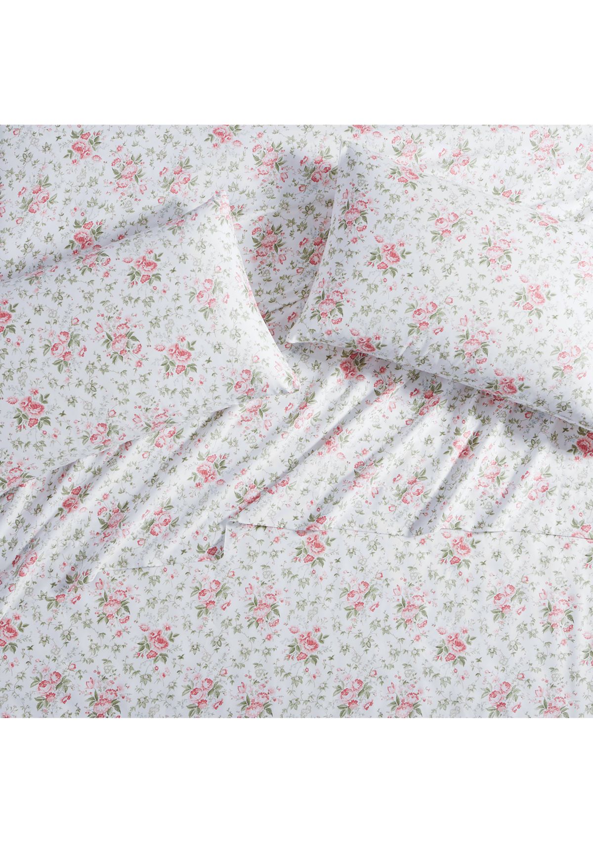 Lilian 2-Piece T300 Cotton Standard Pillowcase Pair