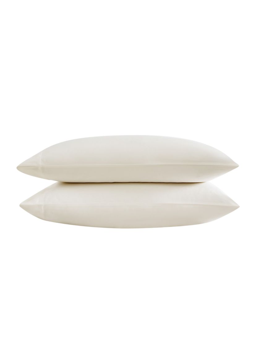 Solid 800-Thread Count 2-Piece Sateen Queen Pillowcase Pair