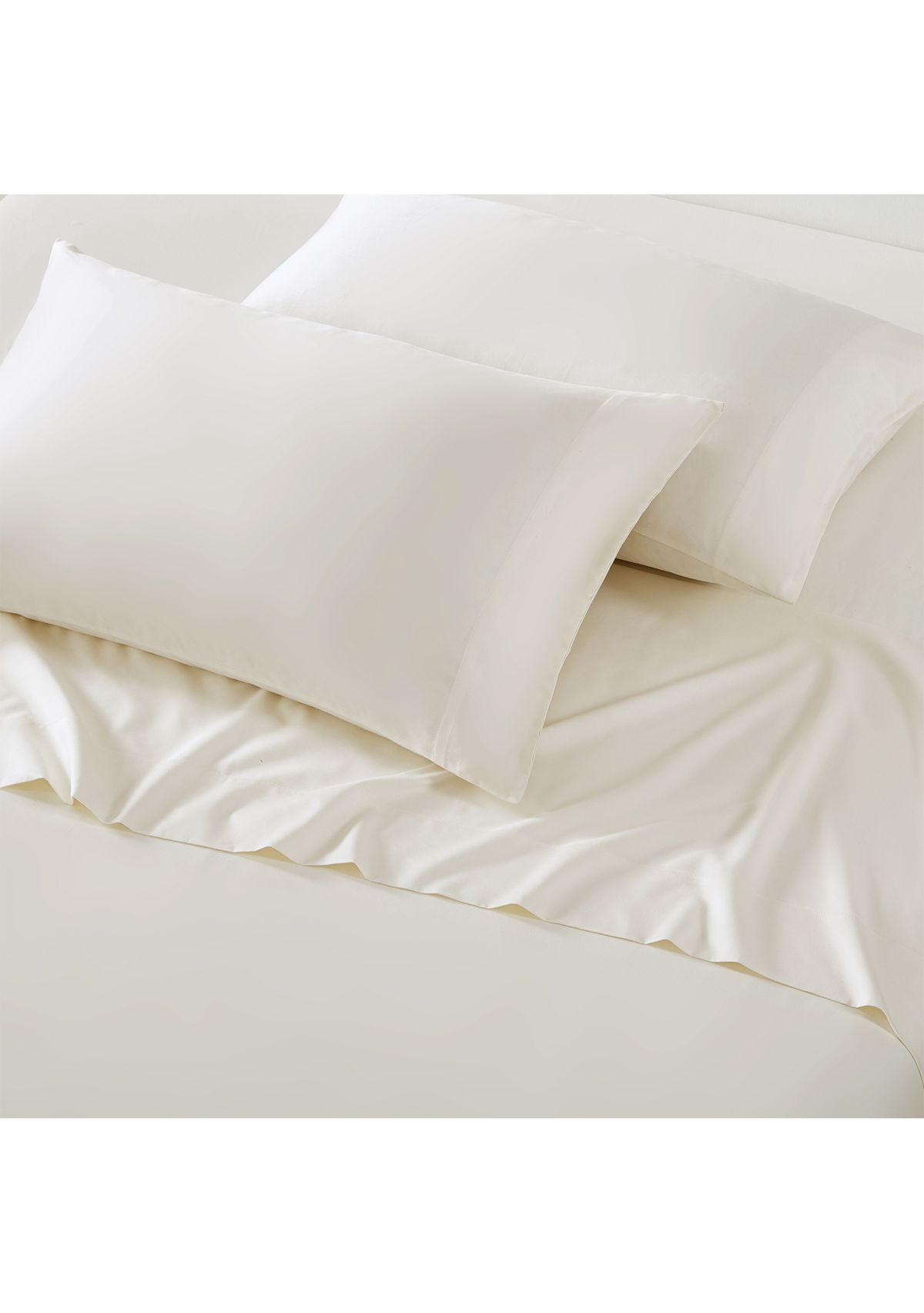 Solid 800-Thread Count 2-Piece Sateen Queen Pillowcase Pair