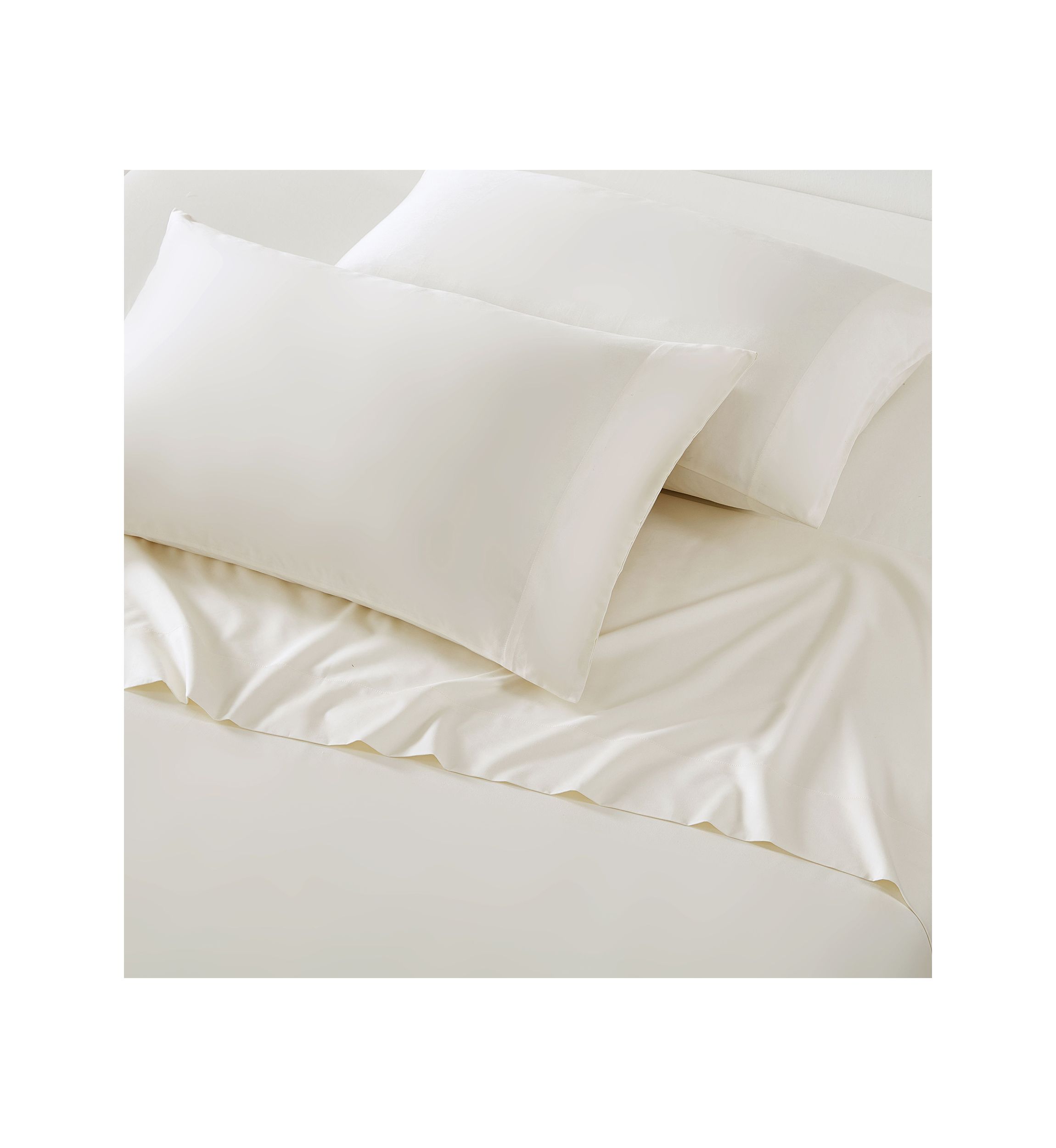 Solid 800-Thread Count 2-Piece Sateen Queen Pillowcase Pair