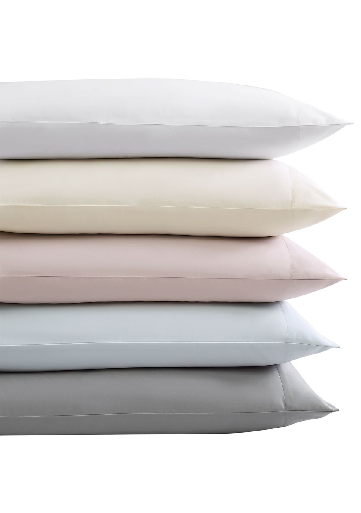 Solid 800-Thread Count 2-Piece Sateen Queen Pillowcase Pair