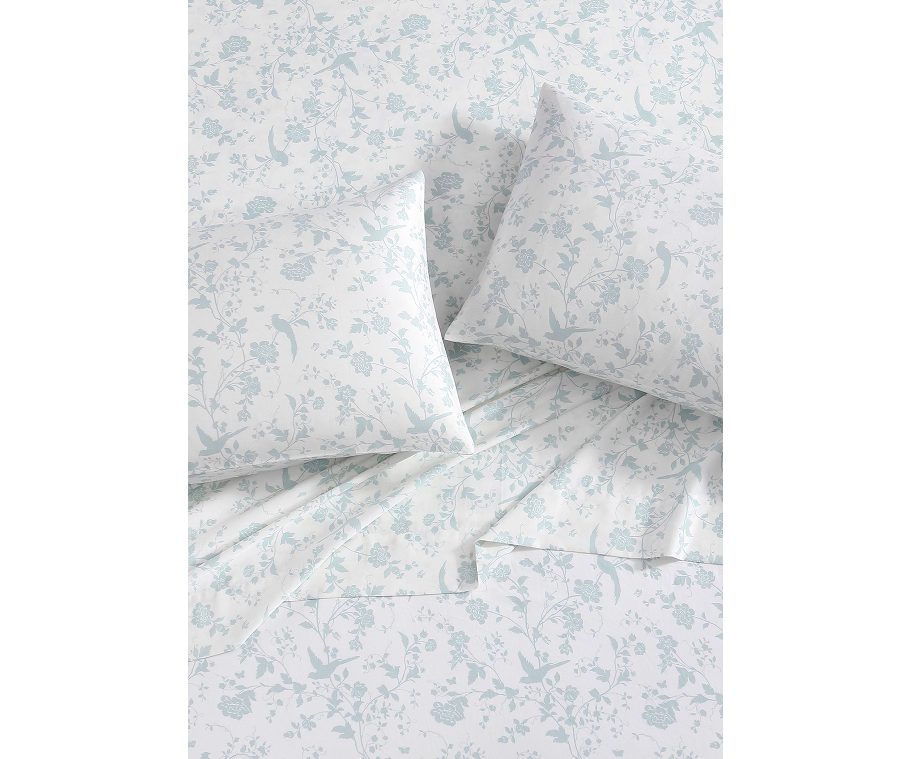 Garden Palace 2-Piece Cotton Standard Pillowcase Pair