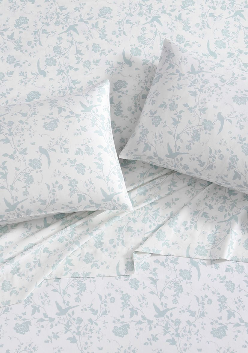 Garden Palace 2-Piece Cotton Standard Pillowcase Pair