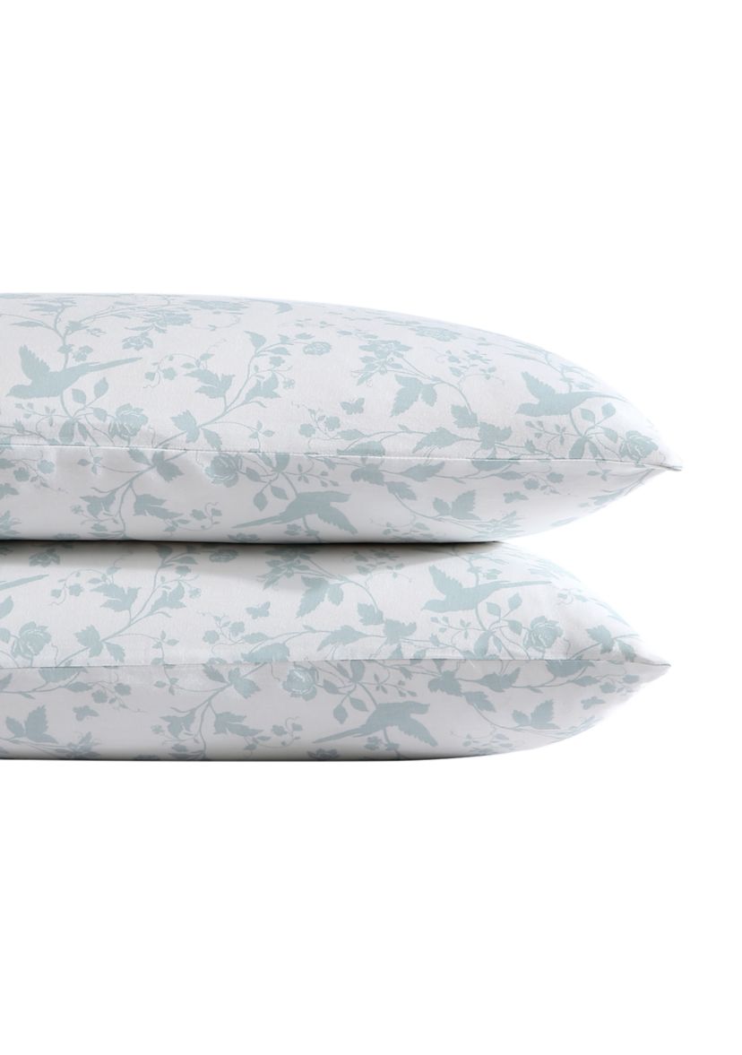 Garden Palace 2-Piece Cotton Standard Pillowcase Pair