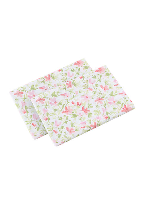 Laura Ashley Norella 2-Piece Cotton Standard Pillowcases