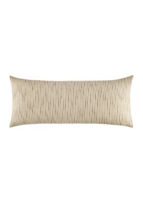 Kenneth Cole New York Chenille Cotton Lumbar Breakfast Pillow