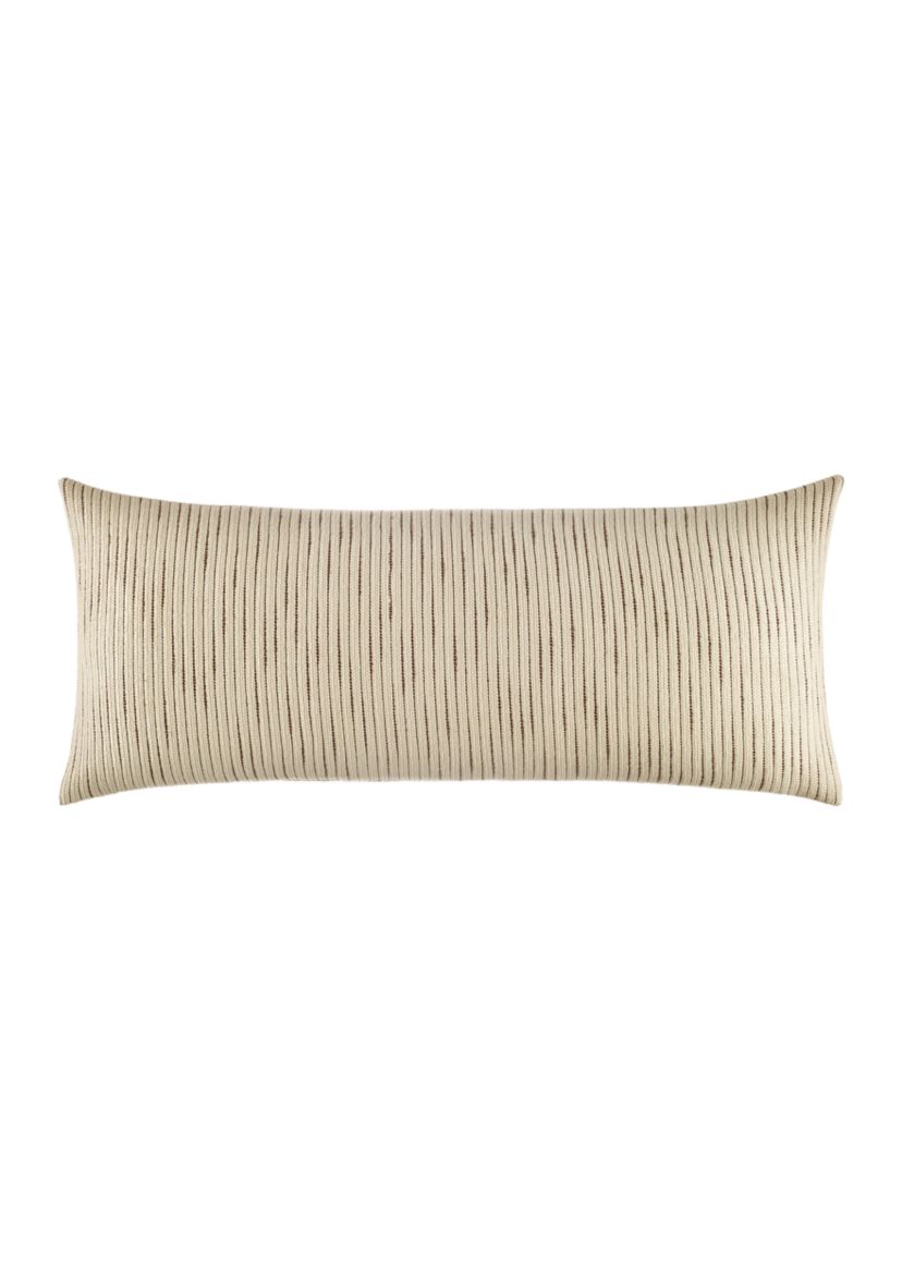 Chenille Cotton Lumbar Breakfast Pillow 