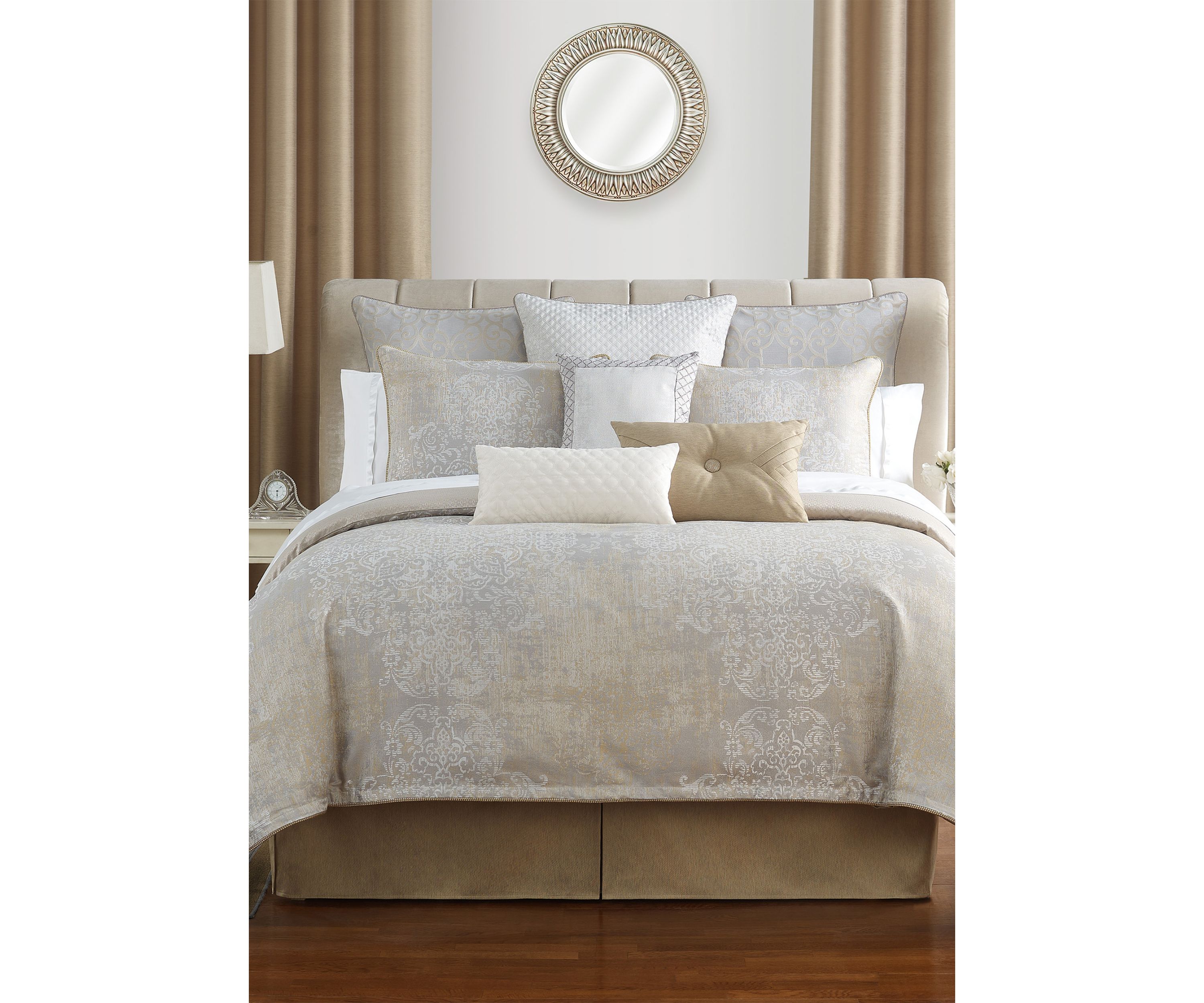 Maritana Queen Jacquard 4-Piece Comforter Set