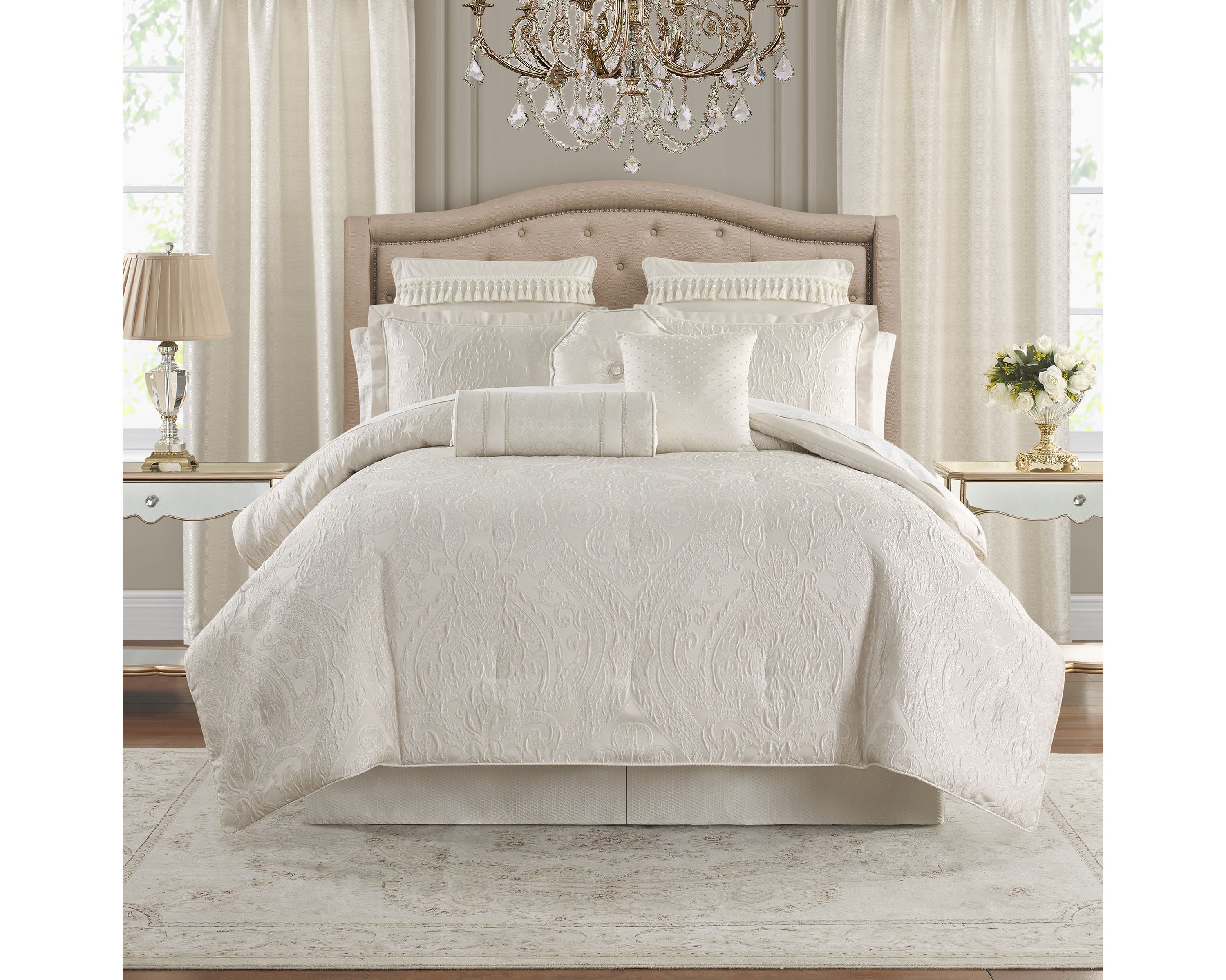 Aragon 6 Piece Queen Comforter Set