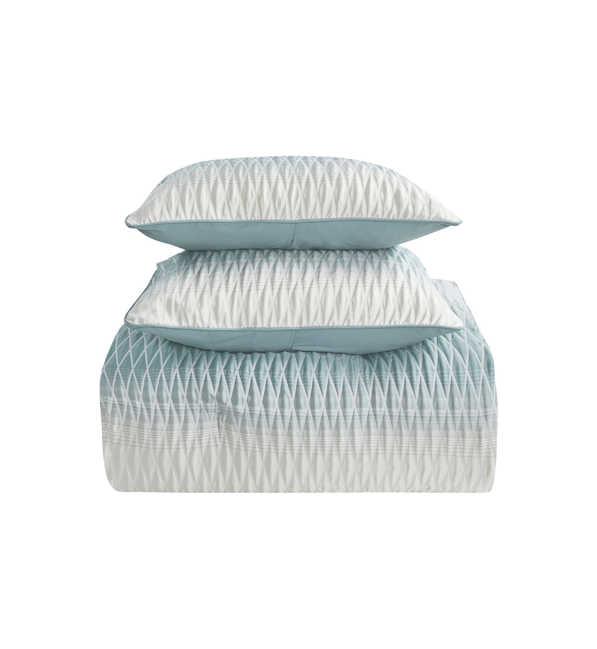 Waterford Living Diamond Ombré Comforter Set