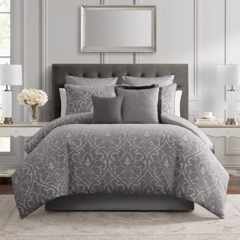Pentland Beige 8 Piece King Comforter Set 
