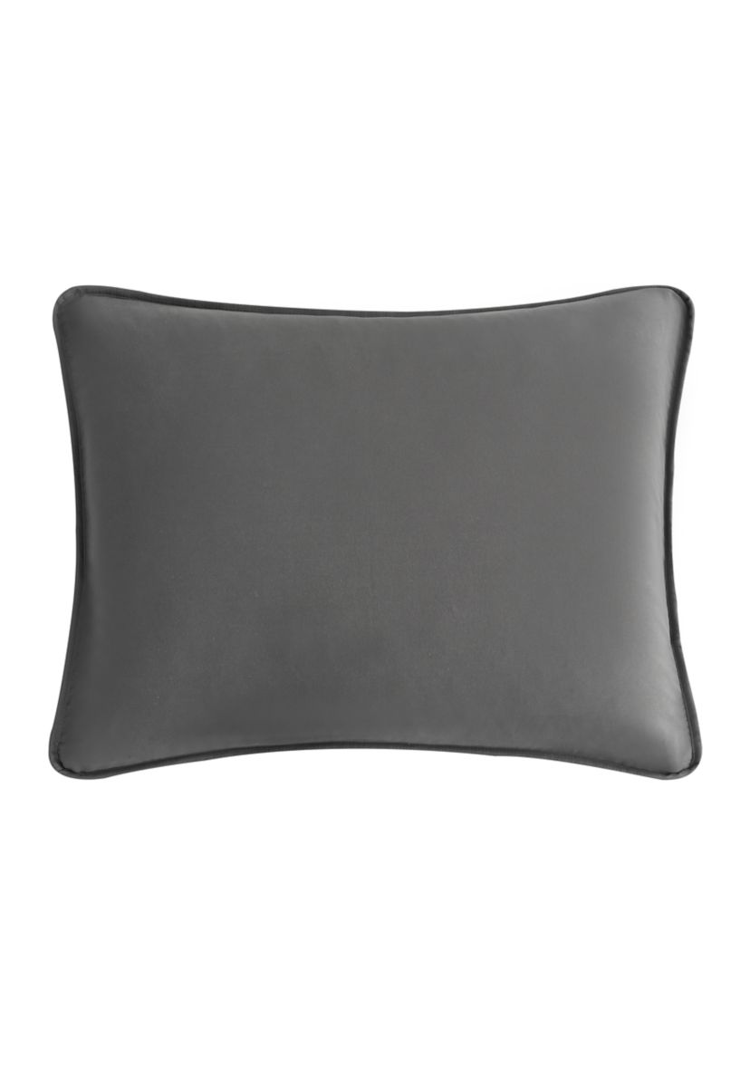 3 Piece Juno Charcoal Quilt Set