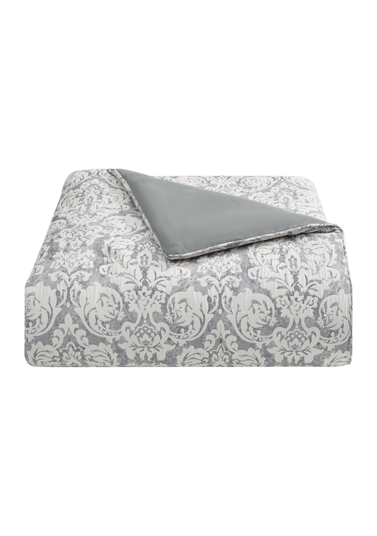 Lyndsay 3 Piece Charcoal Comforter Set