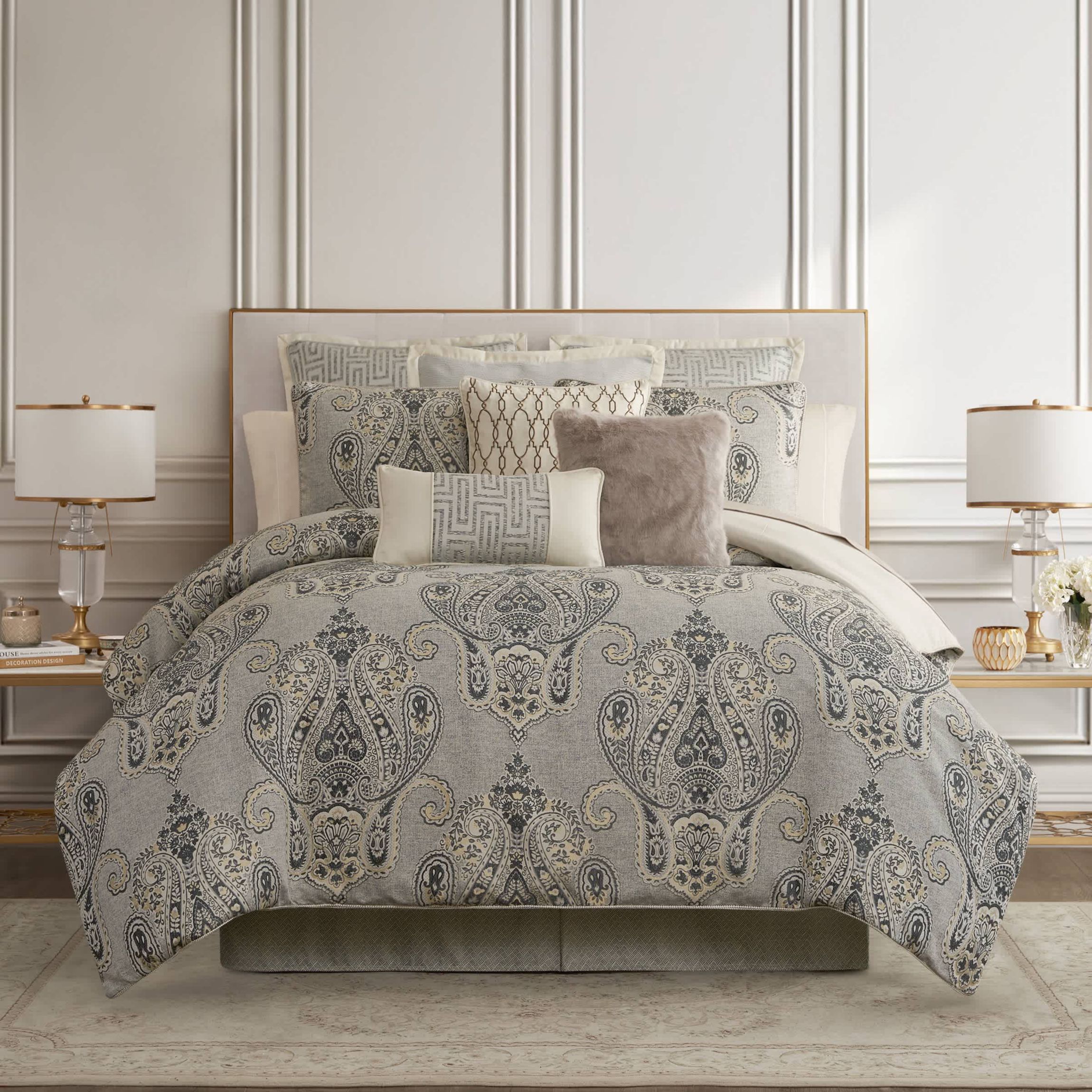 Brosna 4 Piece King Comforter Set