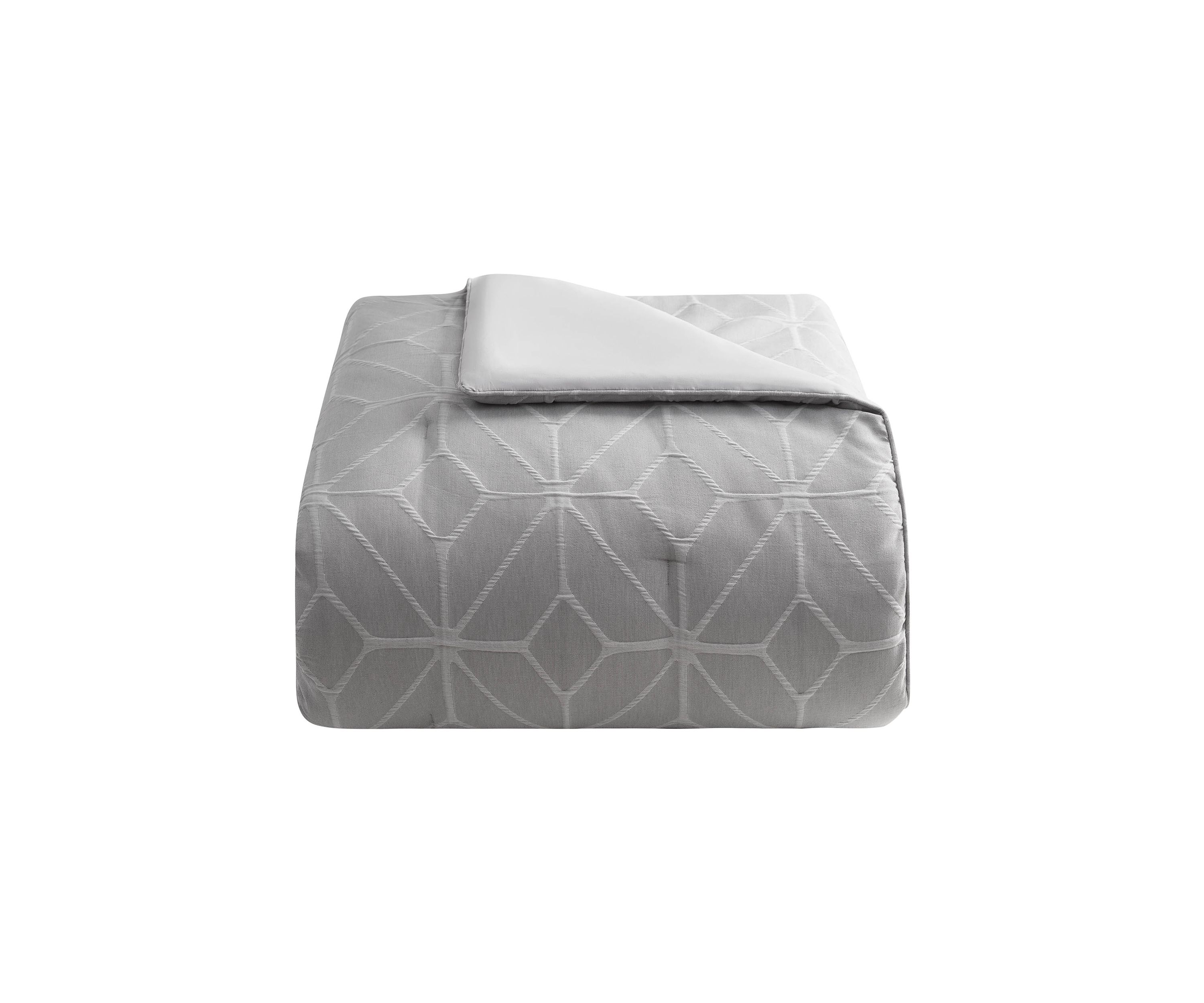 Fragment Dark Grey 3-Piece Comforter