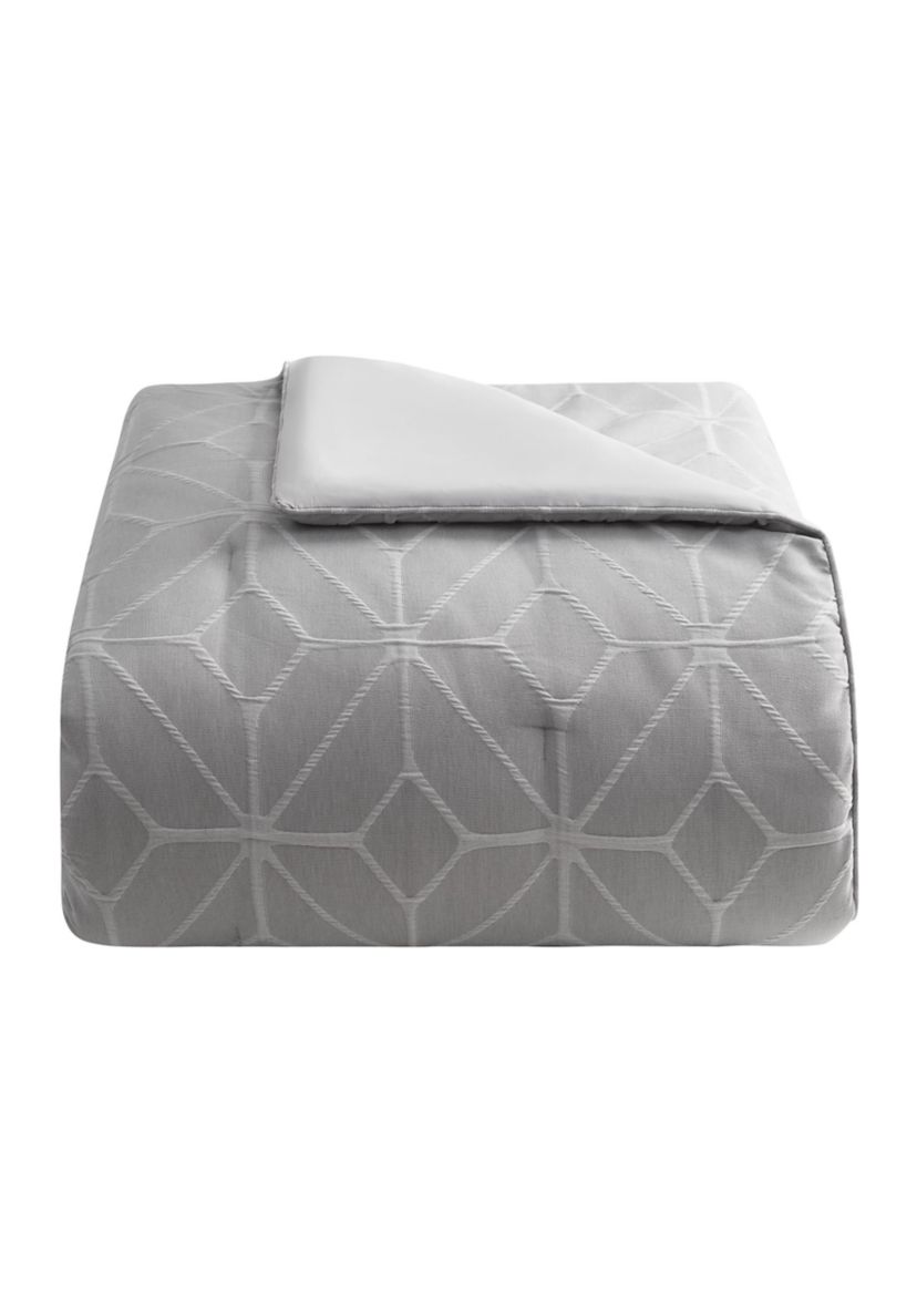 Fragment Dark Grey 3-Piece Comforter