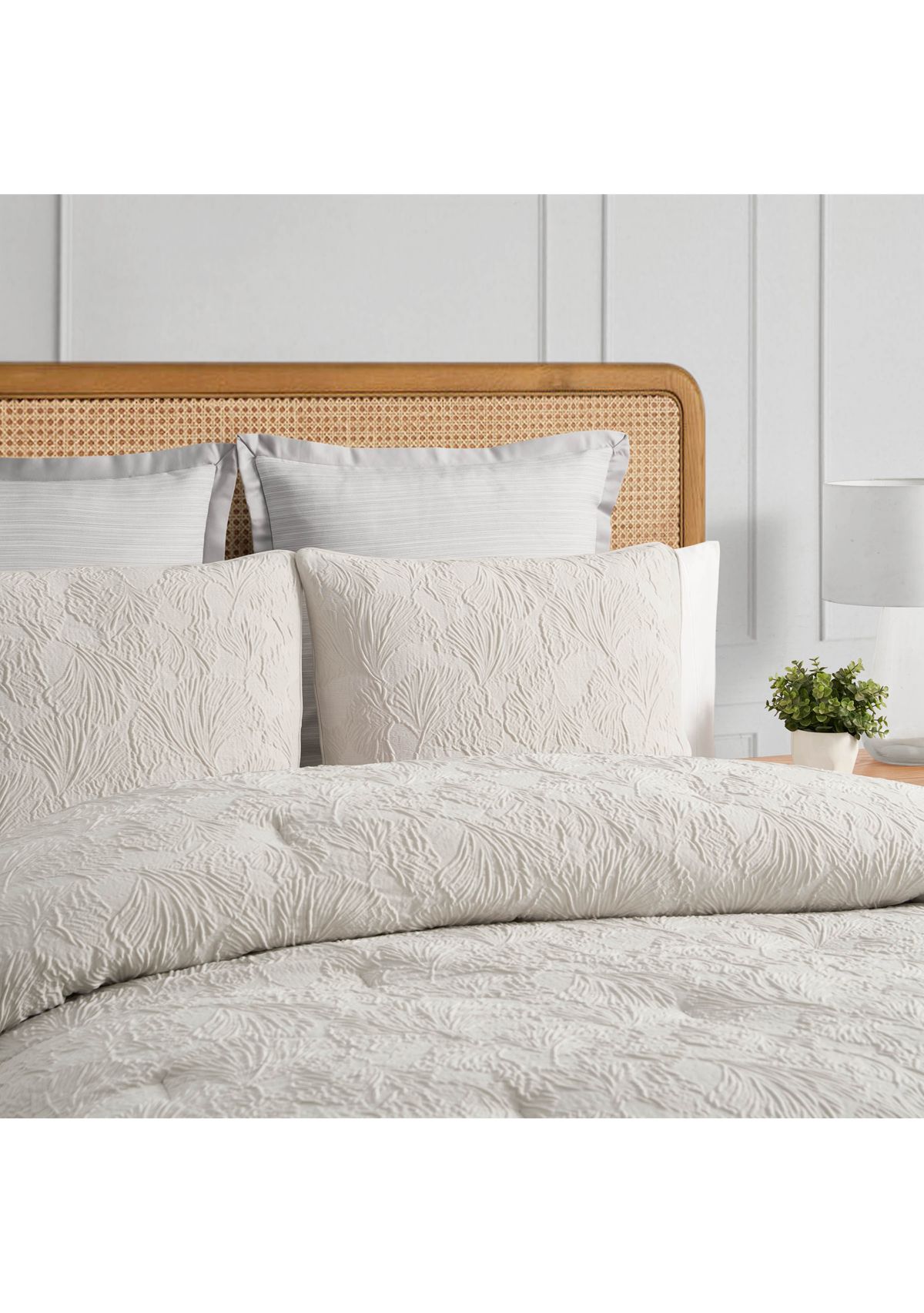 Ginko Neutral 3 Piece Comforter Set 