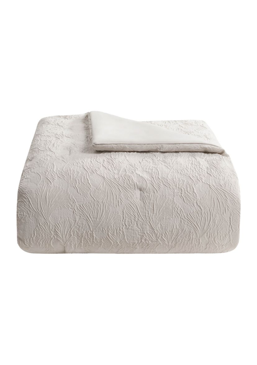 Ginko Neutral 3 Piece Comforter Set 