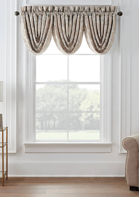 Waterford Andria Waterfall Valance Set of 3