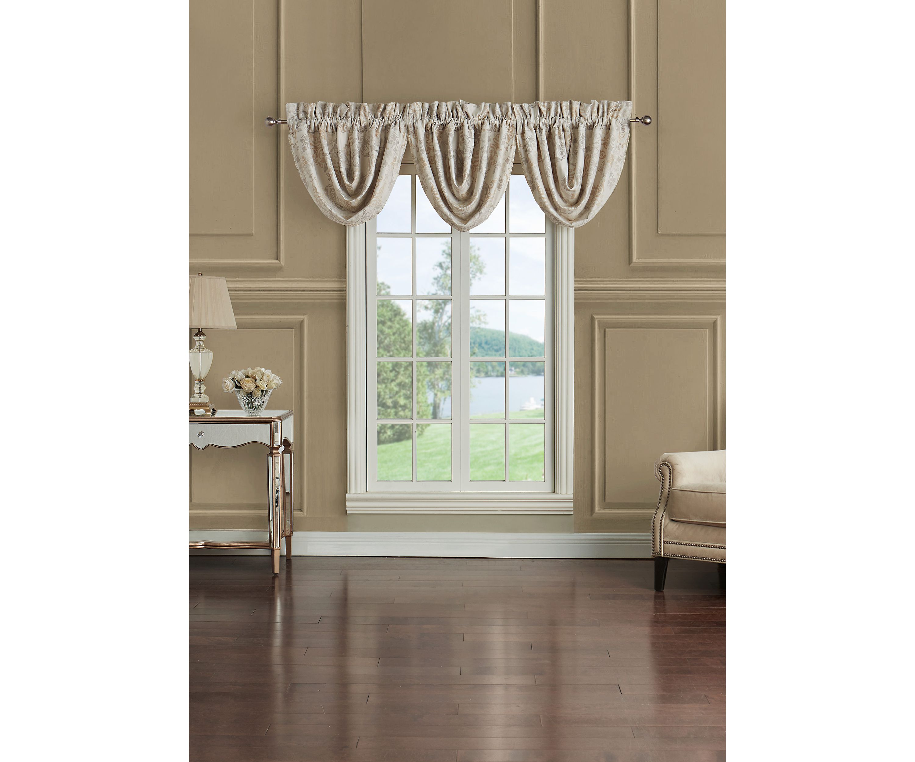 Shelah Waterfall Valance Set of 3