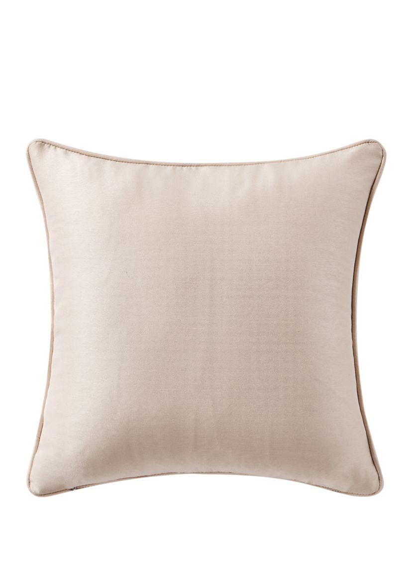 Belissa 16 in x 16 in Embroidered Square Pillow
