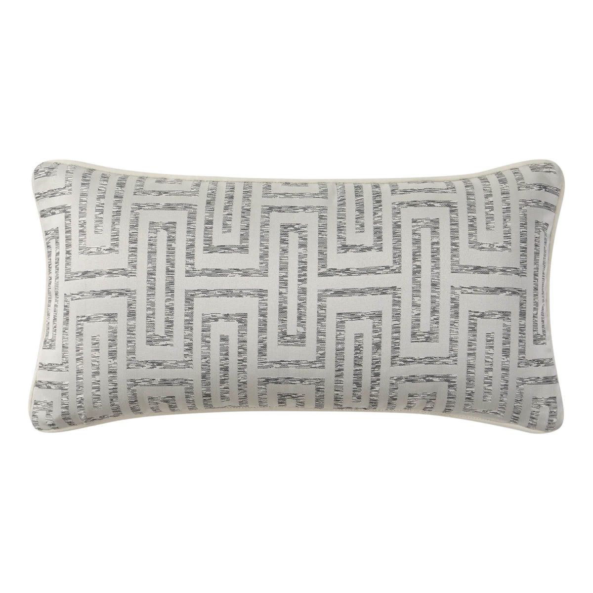 Brosna Grey 11" X 22" Decorative Pillow