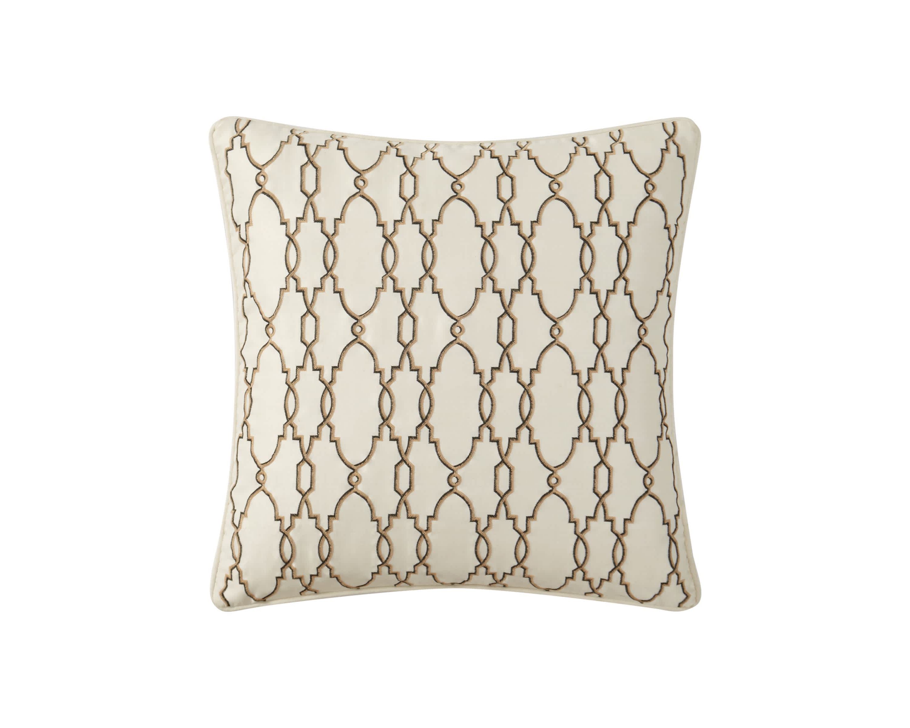 Brosna Grey 20" X 20" Decorative Pillow
