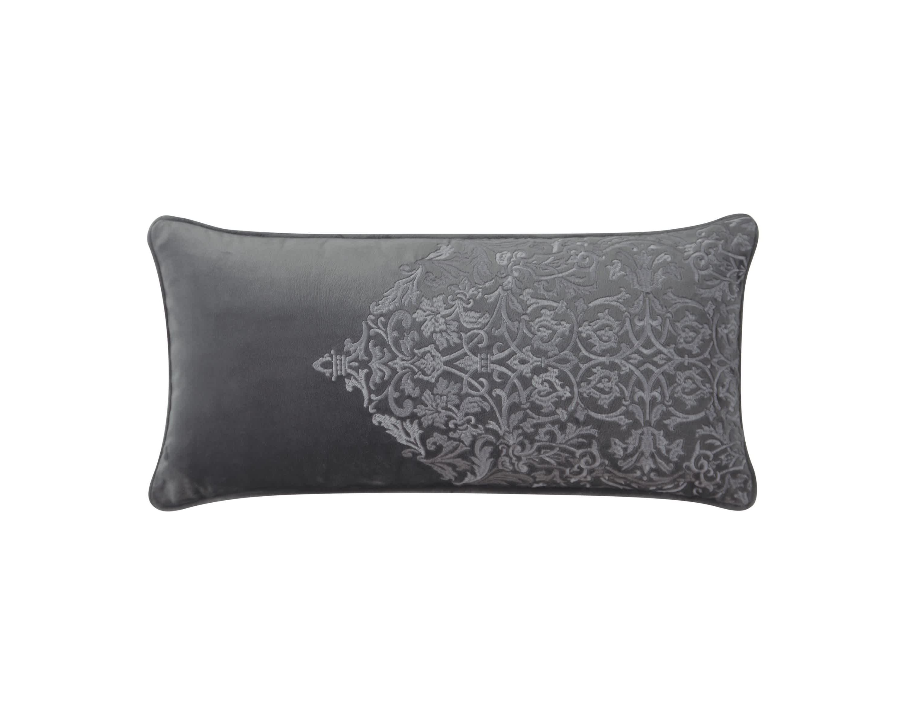 Lorna Mocha 11" X 22" Decorative Pillow