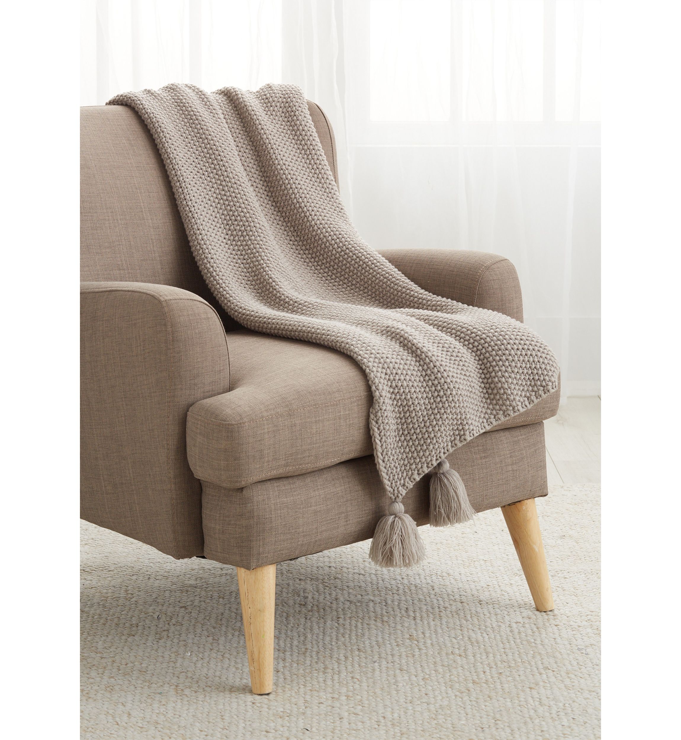 Asher Knit Throw Blanket