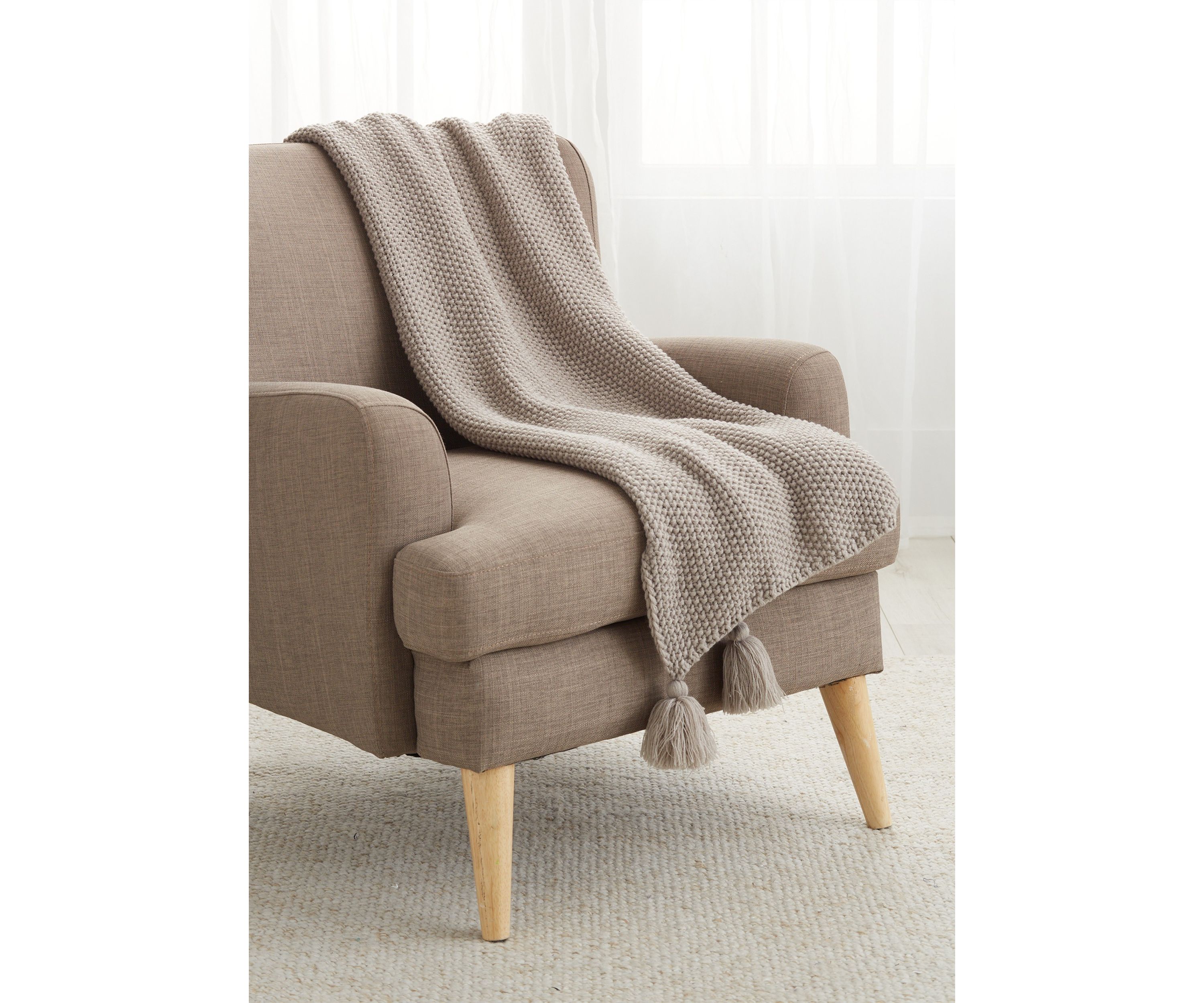 Asher Knit Throw Blanket