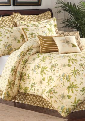 Williamsburg Catesby 4 Piece Palms Bedding Collection Belk