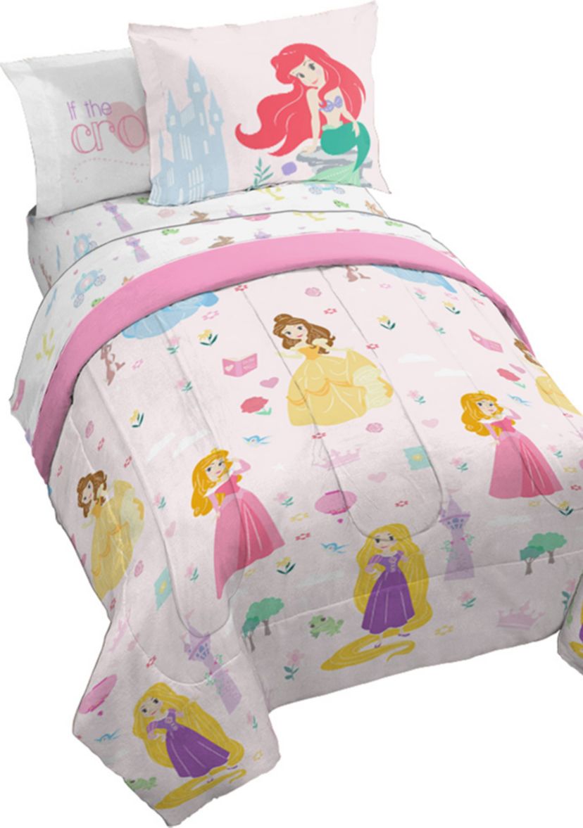 Princess 5 Piece Twin Bed Set