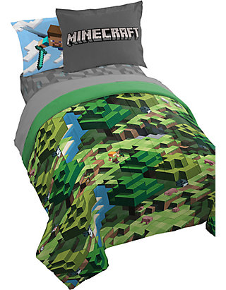 Minecraft 5 Piece Twin Bed Set Belk