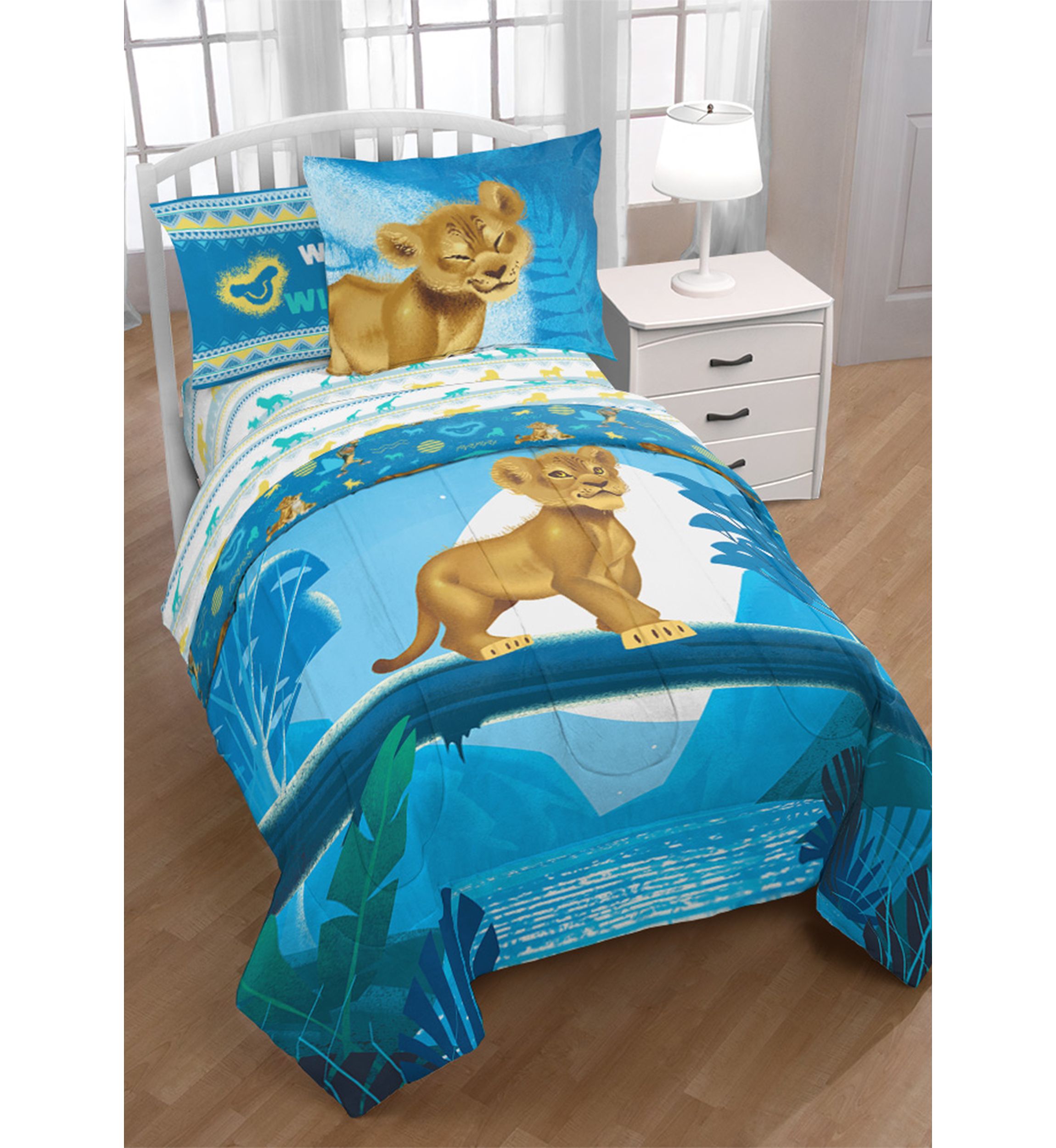 Lion King 5 Piece Twin Bed Set