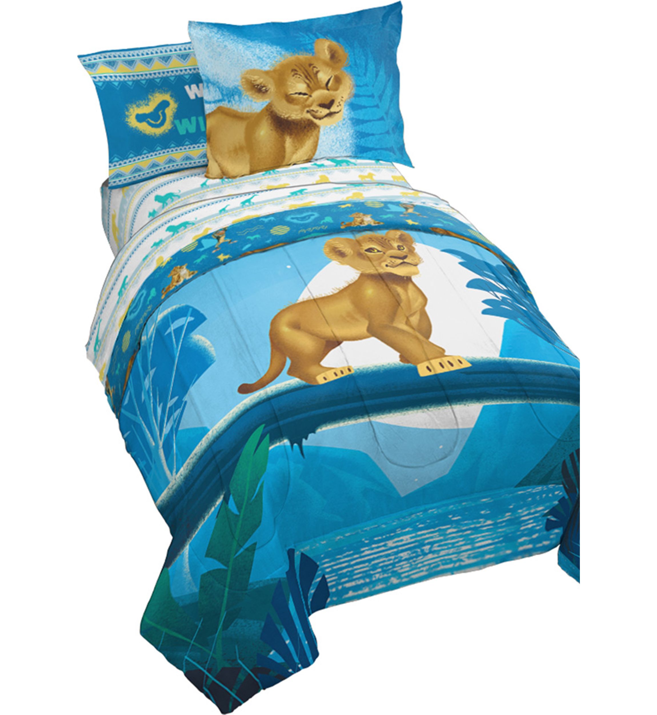 Lion King 5 Piece Twin Bed Set