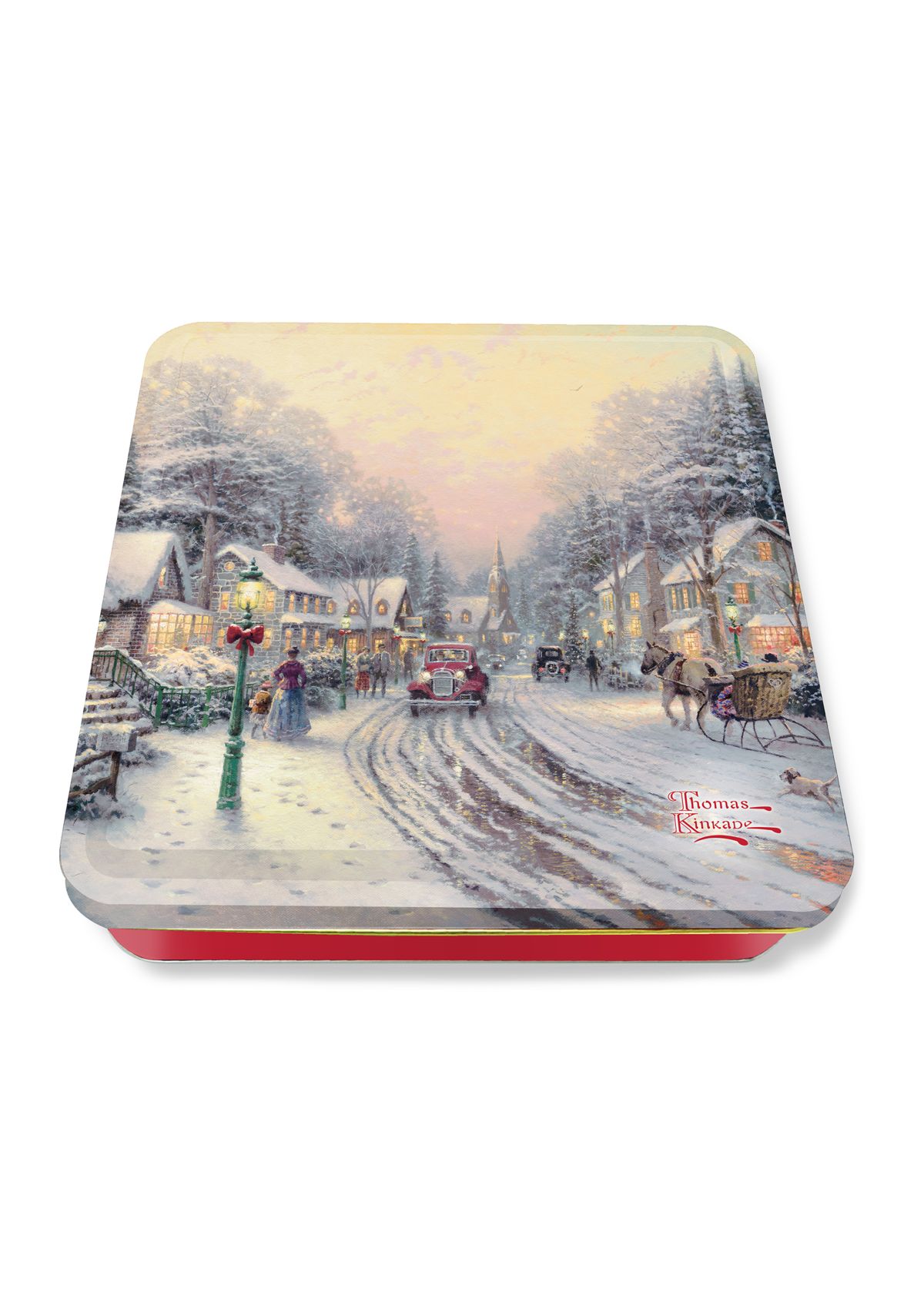 Thomas Kinkdade 10 Ounce Chocolate Fudge Tin