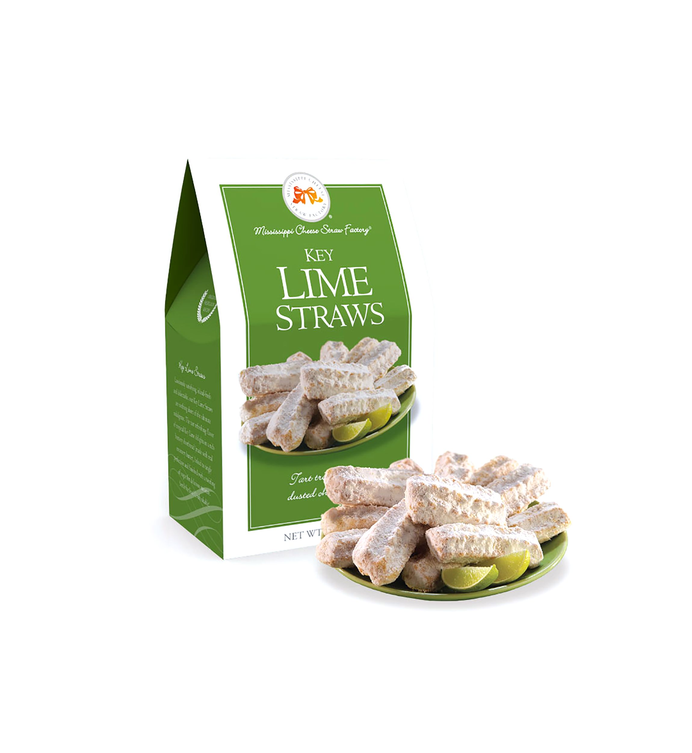 Key Lime Straws