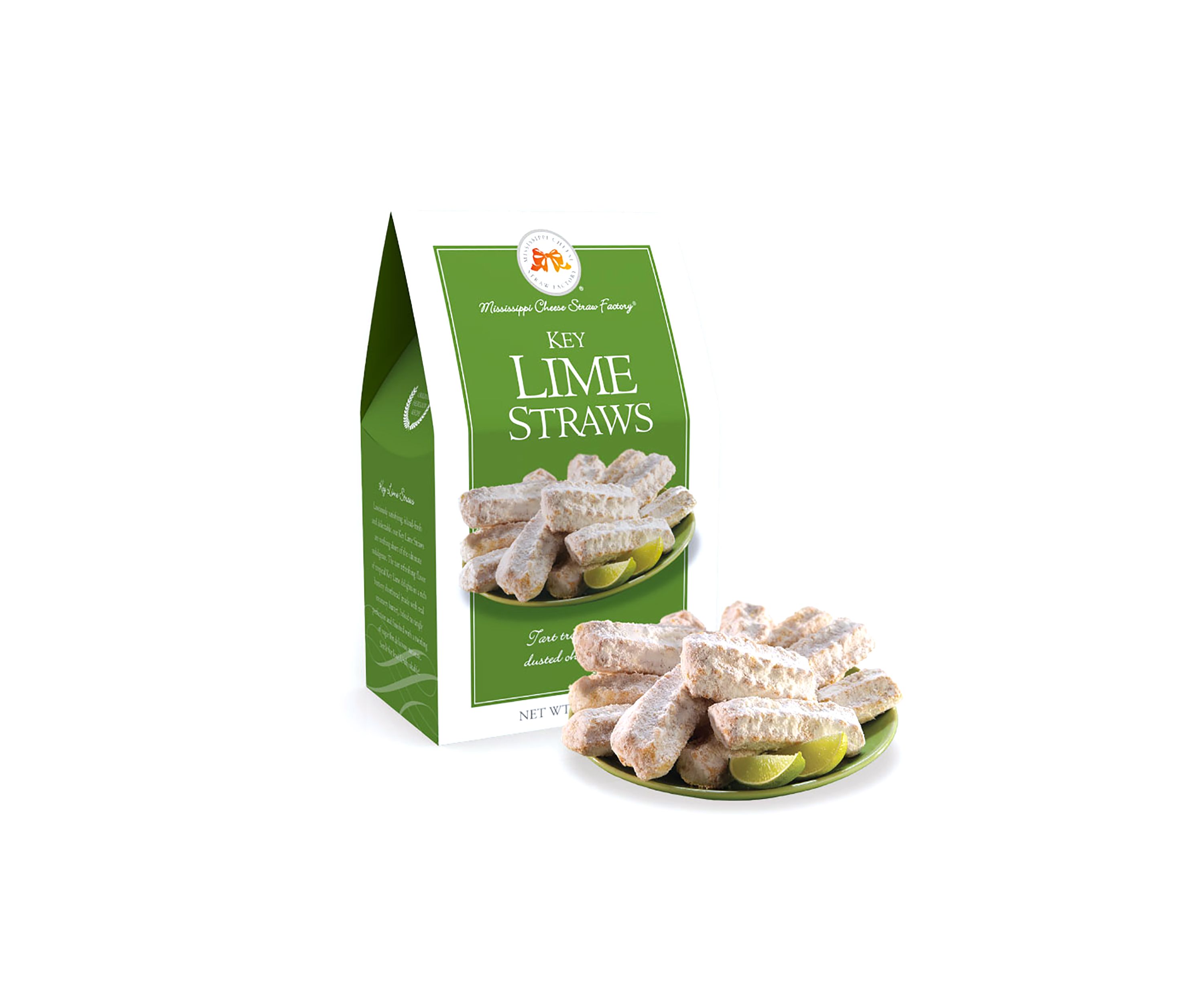 Key Lime Straws