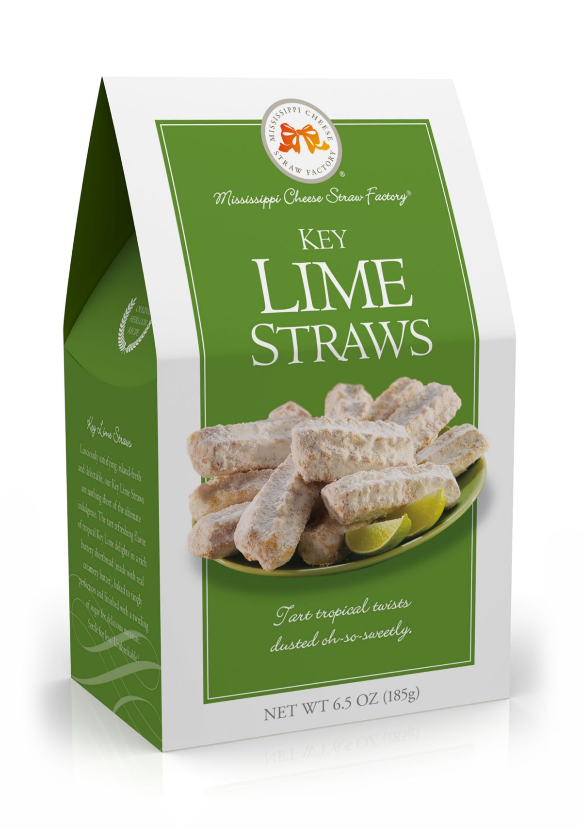 Key Lime Straws
