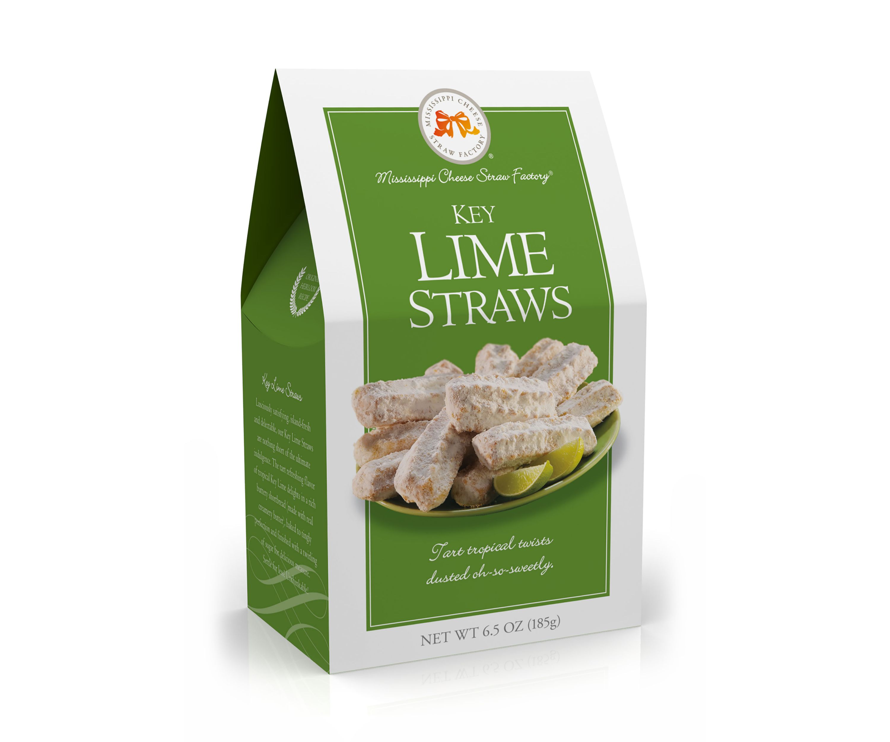Key Lime Straws