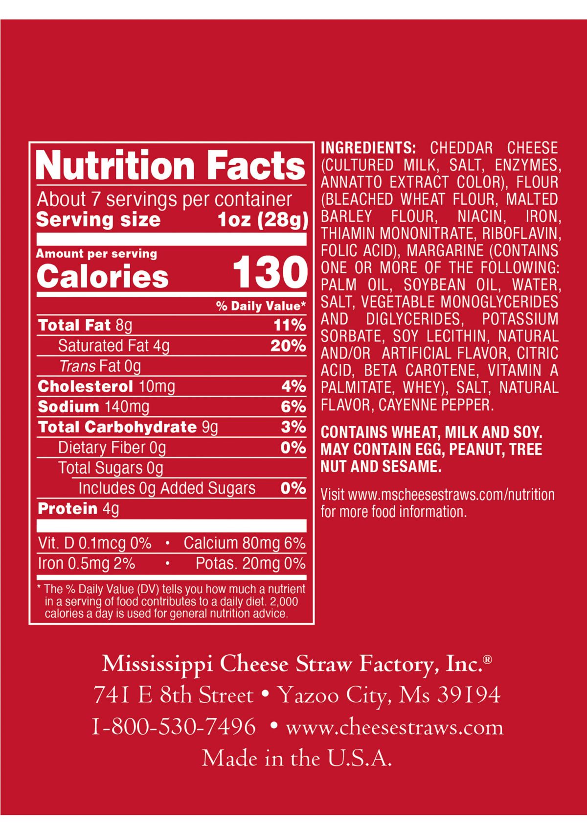 Traditional Cheddar Cheese Straws