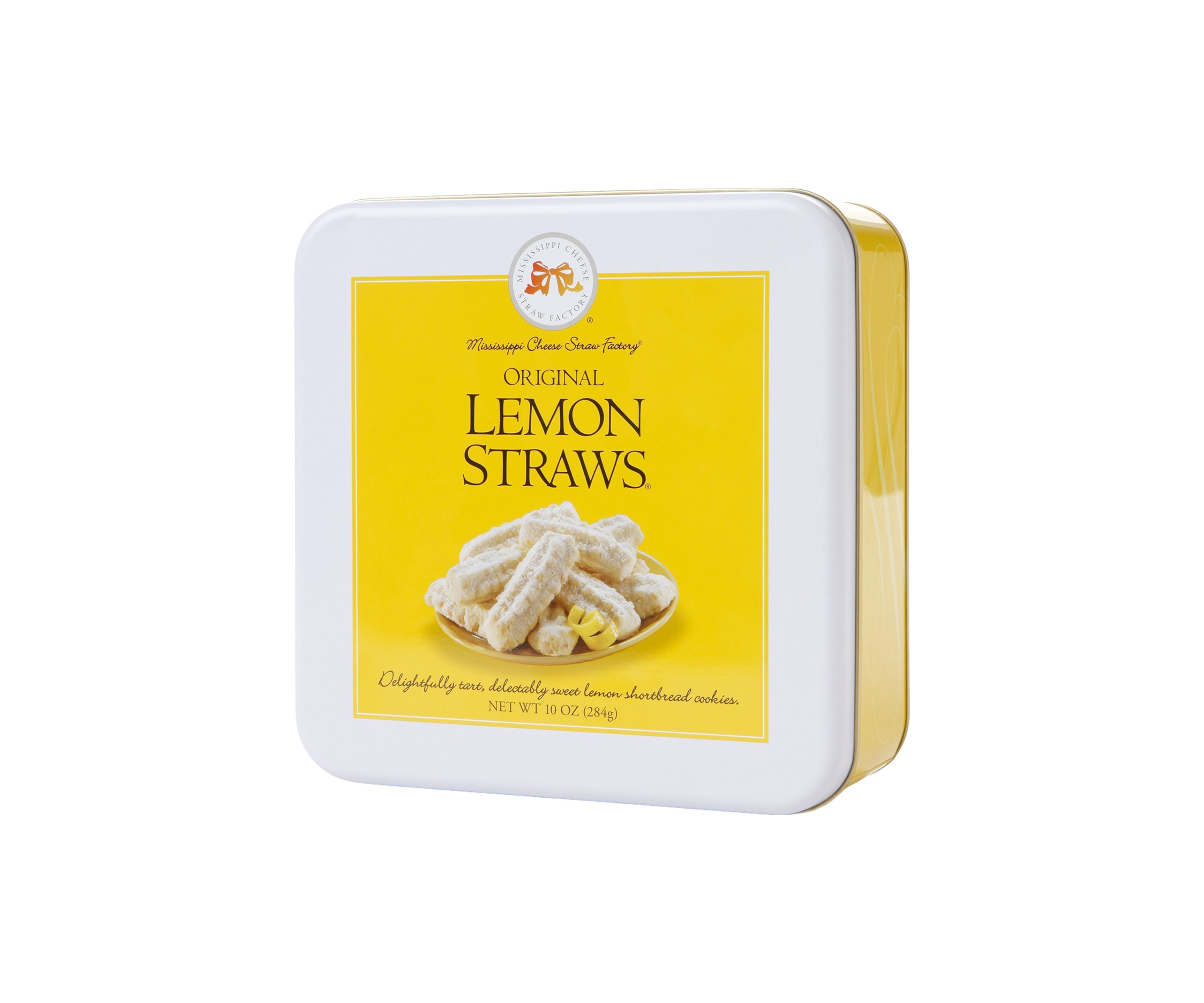 Original Lemon Straws® 10 Ounce Gift Tin